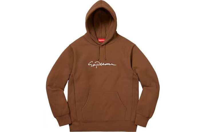 Supreme Supreme Classic Script Hooded Sweatshirt