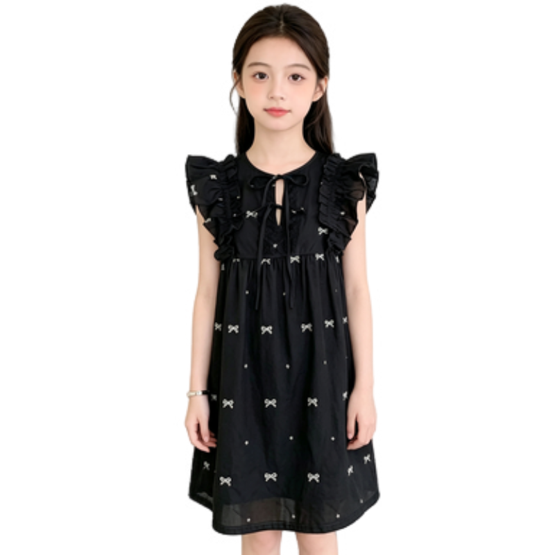 YALU Grade School Dresses Camisole Moderate Midi Skirt