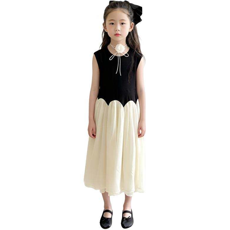 YALU Grade School Dresses Camisole Moderate Midi Skirt