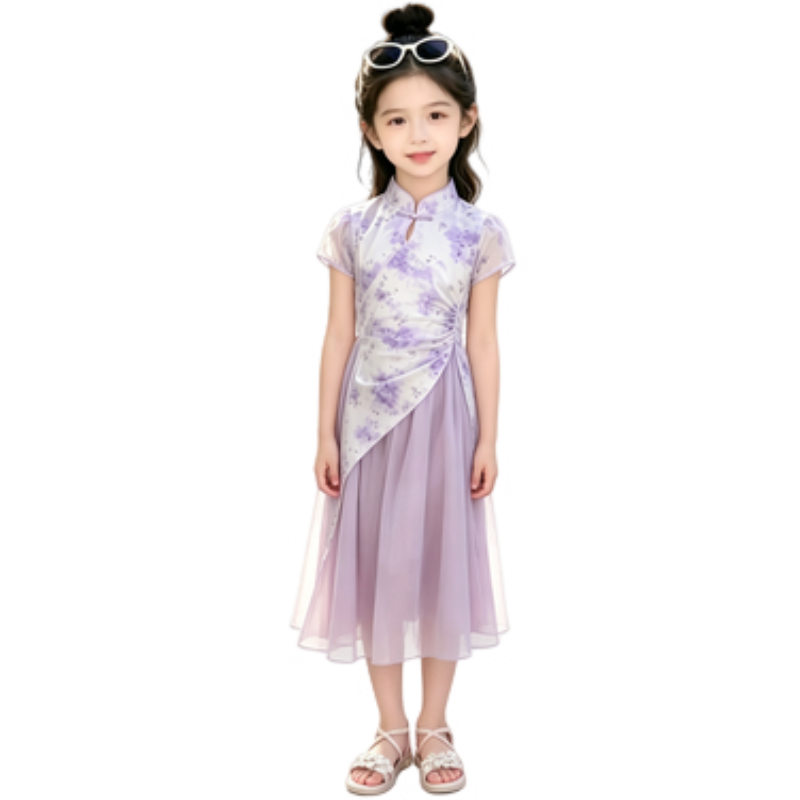 YALU Grade School Dresses Camisole Moderate Midi Skirt