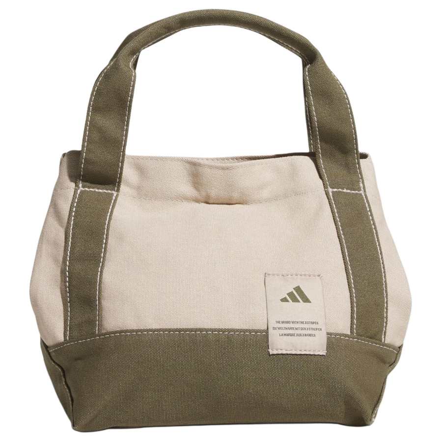 Adidas Adidas Cotton Handbag Unisex Beige