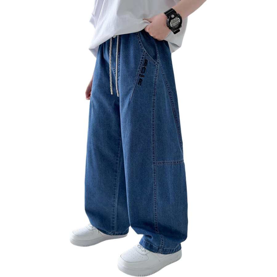 YALU YALU Grade School Jeans Thin