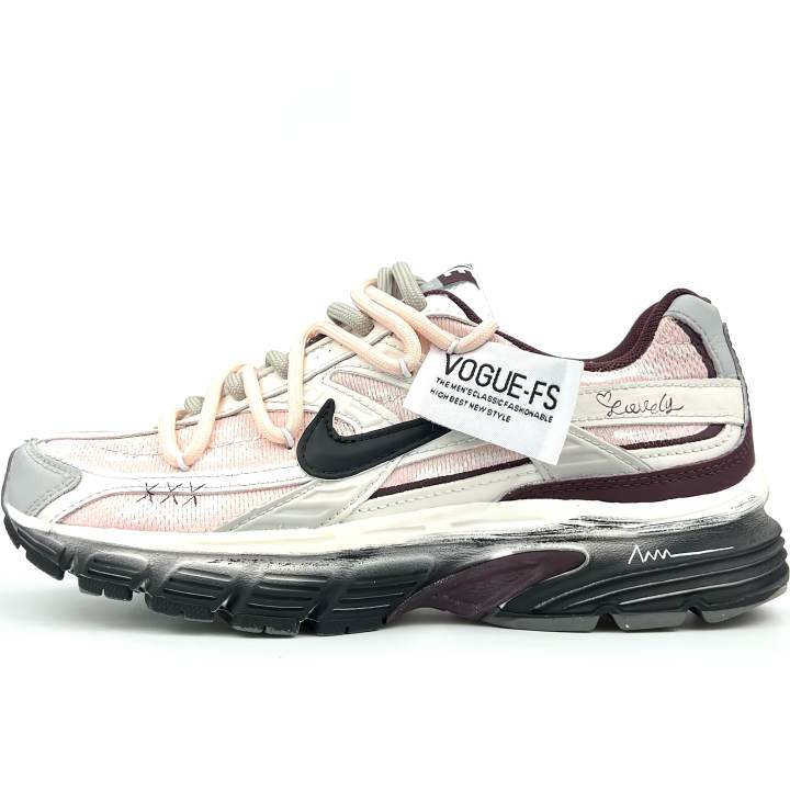 Nike Nike Initiator Leather Low top Running Shoes Women's Gray Pink