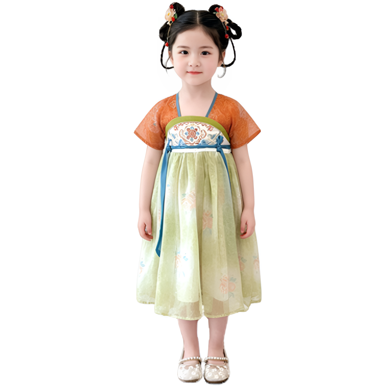 YALU Dress Children Aged 3 7 Years Old
