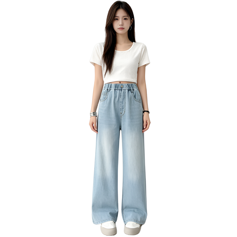 YALU YALU Grade School Jeans Thin