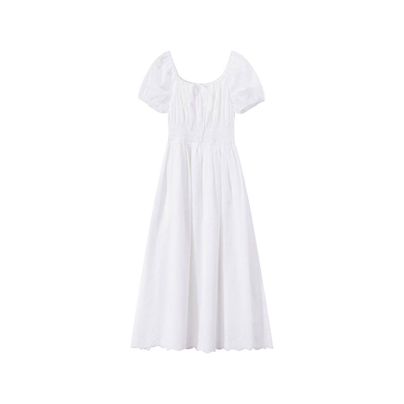 XIANGYING Short Sleeved Dress Women's