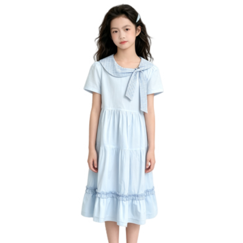 YALU Grade School Dresses Camisole Moderate Midi Skirt