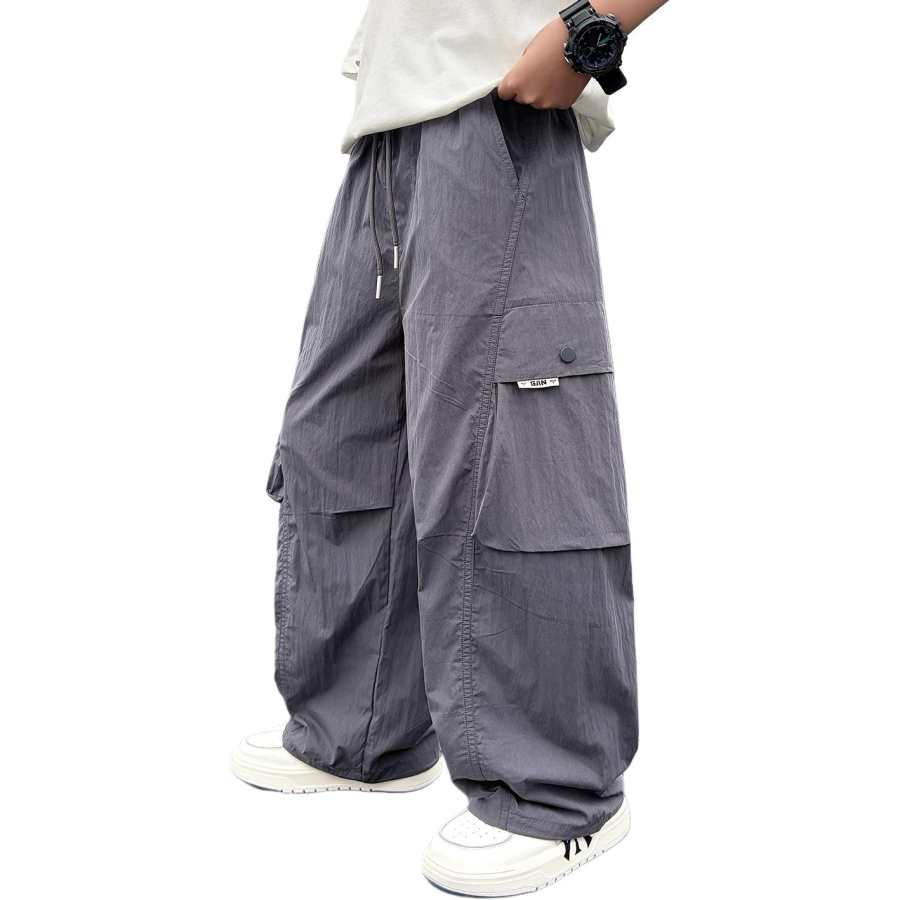 YALU Grade School Cargo Pants Thin Sports