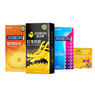 Jissbon Giant Dragon Pattern 3D Grain Stimulating Erotic Comfortable Desire Set Sexual Wellness