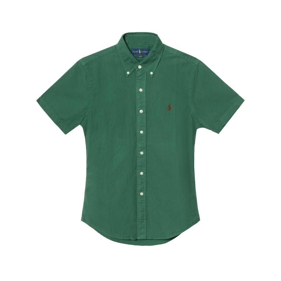 Polo Ralph Lauren SS24 Shirt Slim Fit Men's Green