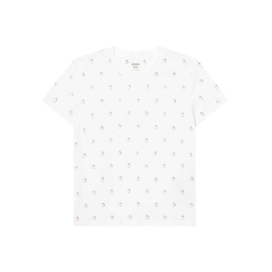 HERMES SS26 Regular Sleeve T Shirt Women's