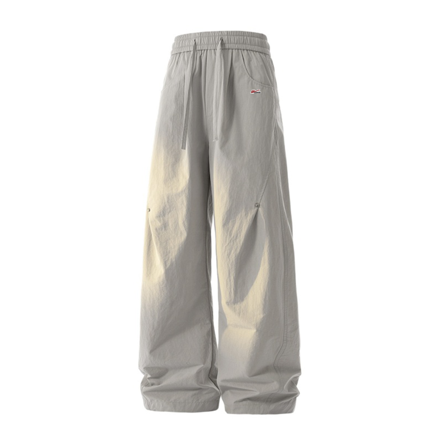 WARRIOR WARRIOR Casual Pants Unisex Thin Straight Fit Pants