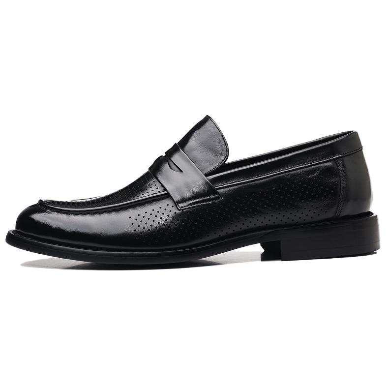 Hodo Top Grain Cow Leather Loafers Men's
