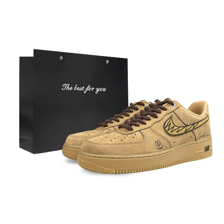 Nike Nike Air Force 1 Cow Leather Slip Resistant, Abrasion Resistant, Lightweight