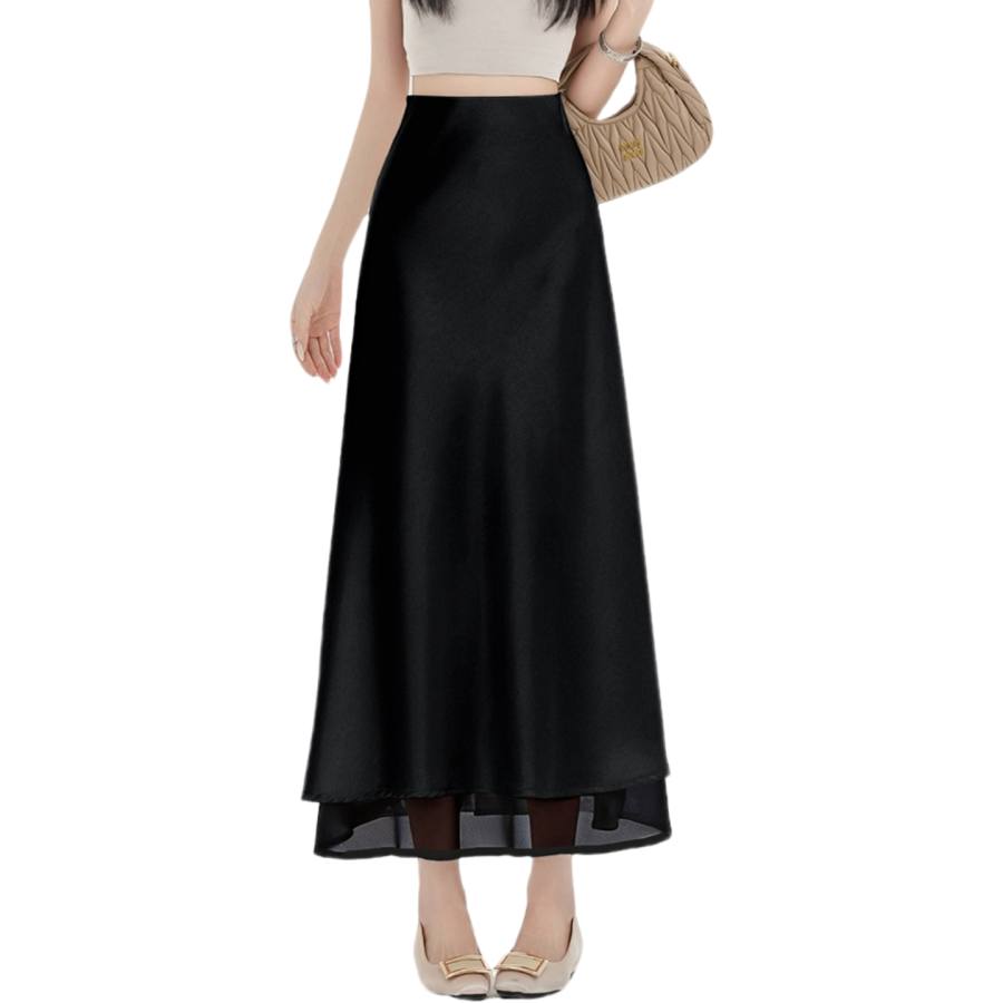 SIXUSICHOU Women's Apparel Casual Long Skirt Women's