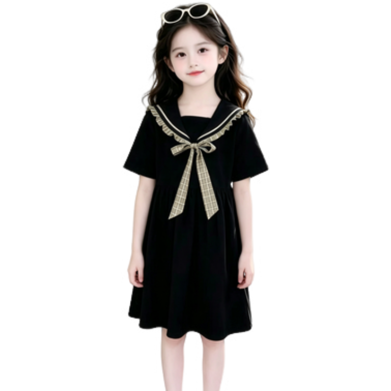 YALU Grade School Dresses Camisole Moderate Midi Skirt