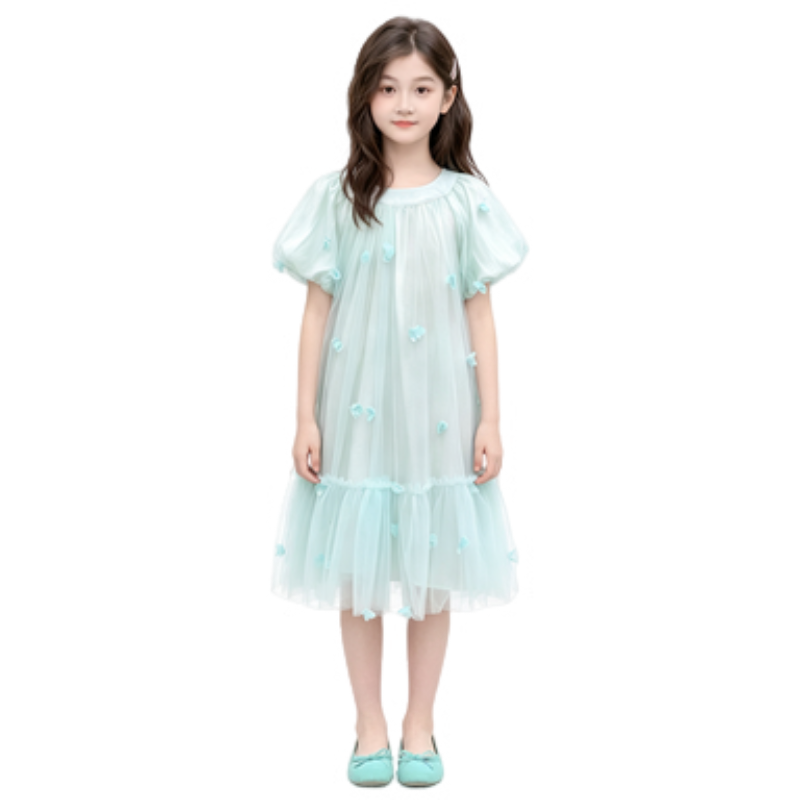 YALU Grade School Dresses Camisole Moderate Midi Skirt