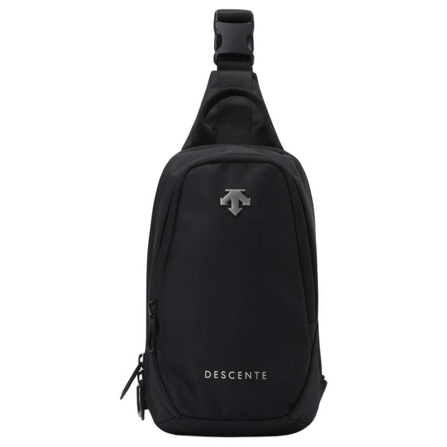 DESCENTE DESCENTE Nylon Sling Bag Small Unisex Black