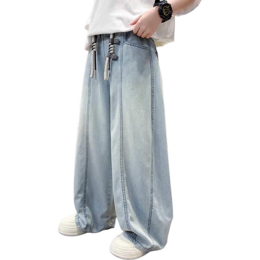 YALU YALU Grade School Jeans Thin