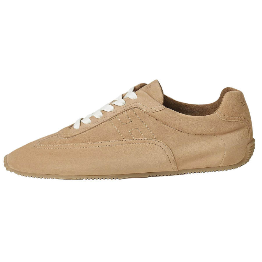 HERMES Master Low top Casual Shoes 0.6cm Men's Cow Leather Paper