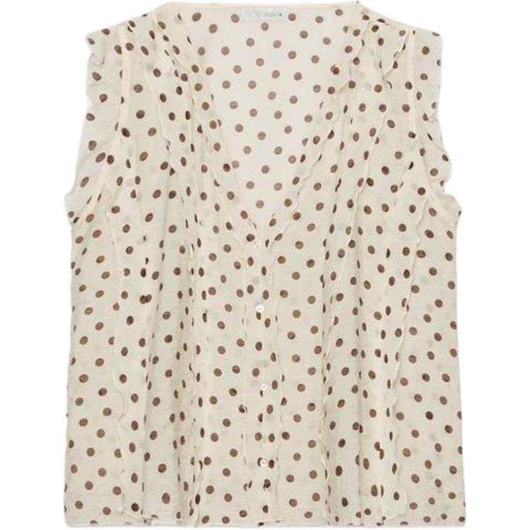 ZARA Tank Tops Women's Nude Moderate Other