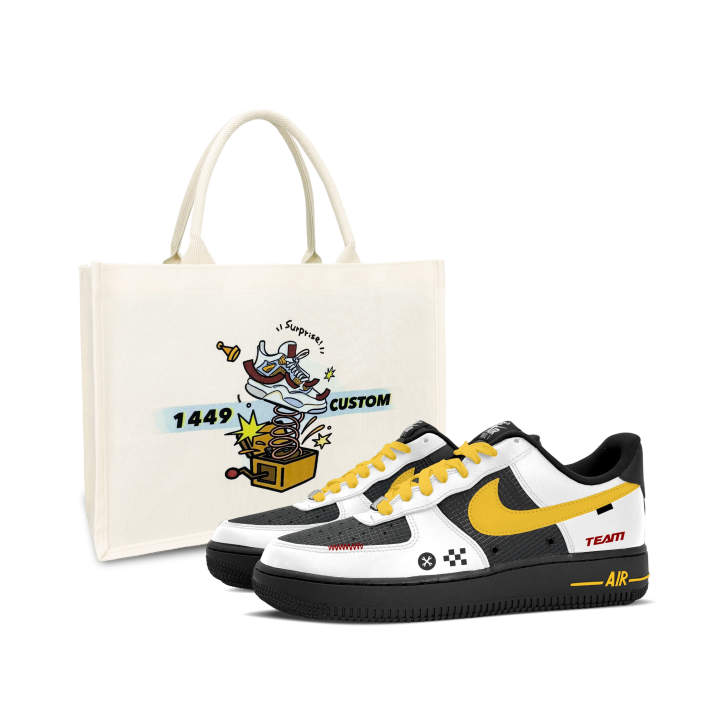 Nike Nike Air Force 1 Skateboard Shoes Unisex Black White