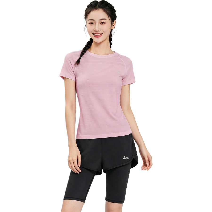 Barbie Fitness Sets Women's Crew Neck Thin