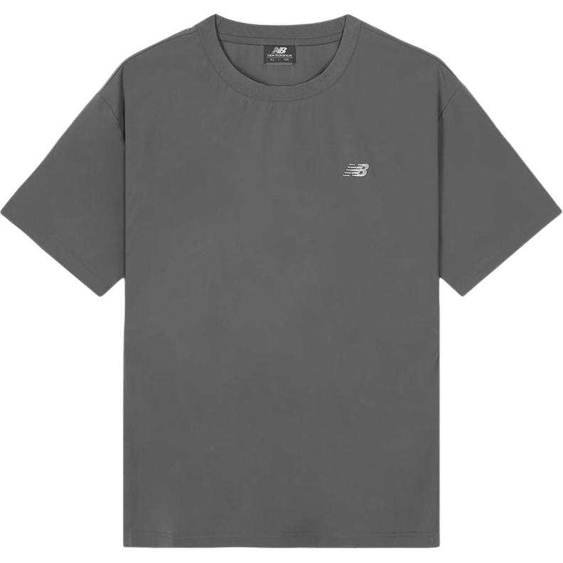 New Balance New Balance T Shirts Unisex Charcoal Gray Crew Neck