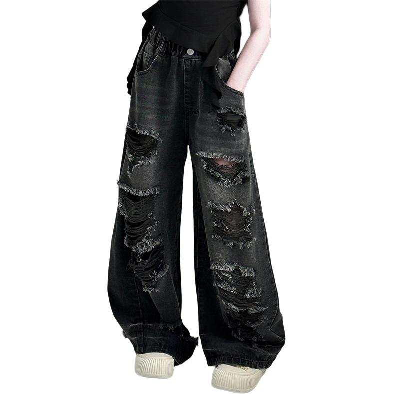 YALU YALU Grade School Jeans Thin