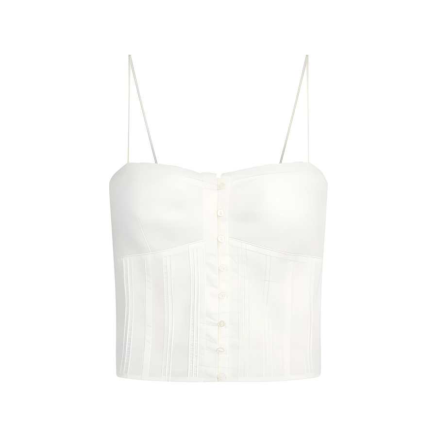 Skims SS25 COTTON VOILE CROPPED CAMI Camisole Women's