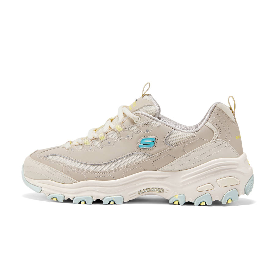 Skechers DLITES Textile, Synthetic Leather Comfortable And Breathable