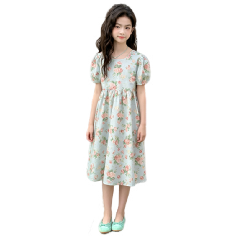 YALU Grade School Dresses Camisole Moderate Midi Skirt