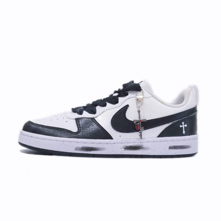 Nike Nike Court Borough Dream Factory Low top Skateboard Shoes Unisex Black White