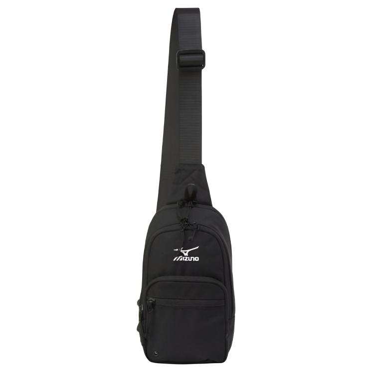 Mizuno Mizuno Nylon Sling Bag Unisex Black