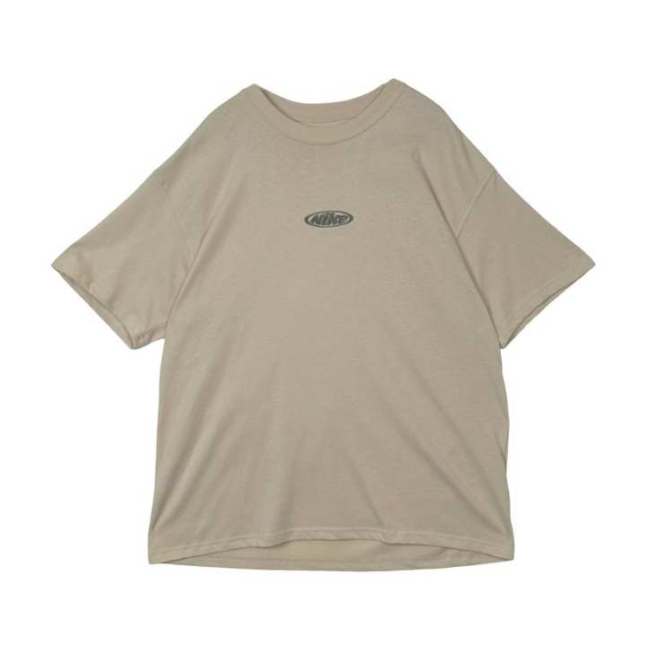 Nike Nike T Shirts Unisex Khaki Crew Neck Moderate