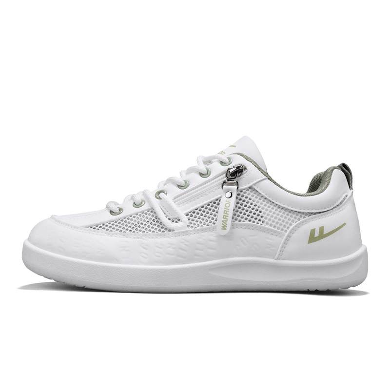 Warrior Balance Abrasion Resistant Lightweight Quick Dry Low top Casual Shoes Men's White Green