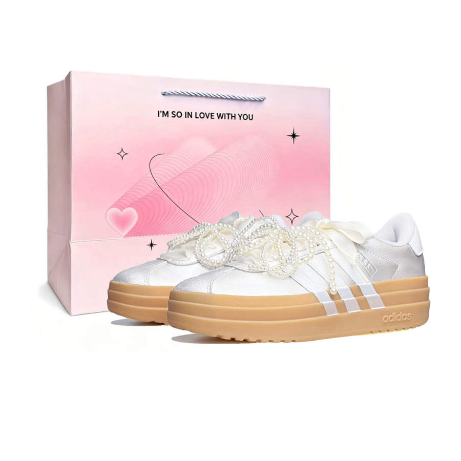 Adidas Adidas VL Court Bold Love Confession Low top Skateboard Shoes Women's