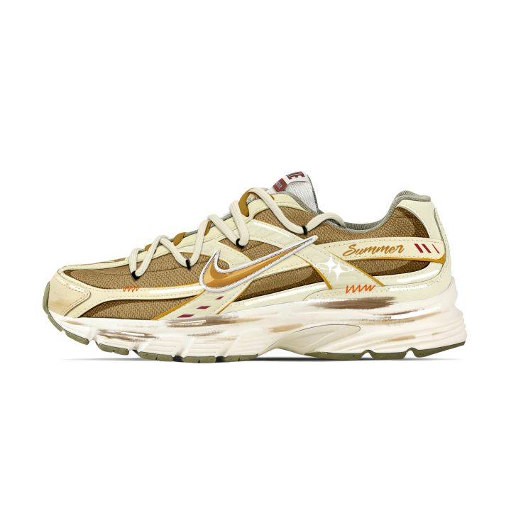 Nike Nike Initiator Cushioning Abrasion Resistant Low top Running Shoes Men's Brown