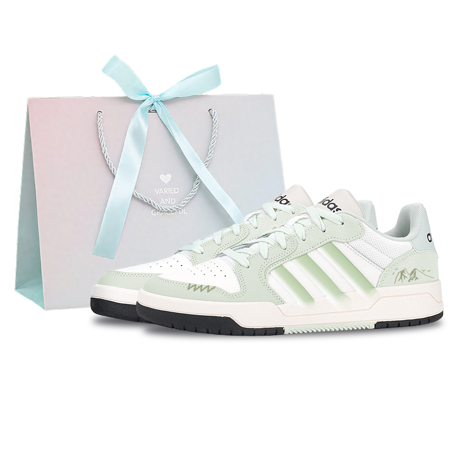Adidas Adidas ENTRAP Slip Resistant Abrasion Resistant Skateboard Shoes Unisex Fresh Green