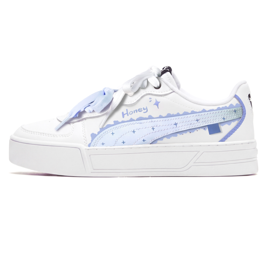 PUMA Skye Sweet Star Whisper Skateboard Shoes Women's Blue White