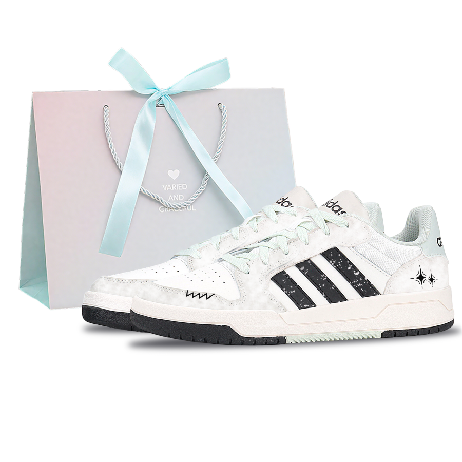 Adidas Adidas ENTRAP Slip Resistant, Abrasion Resistant, Breathable Skateboard Shoes Unisex Gray Green
