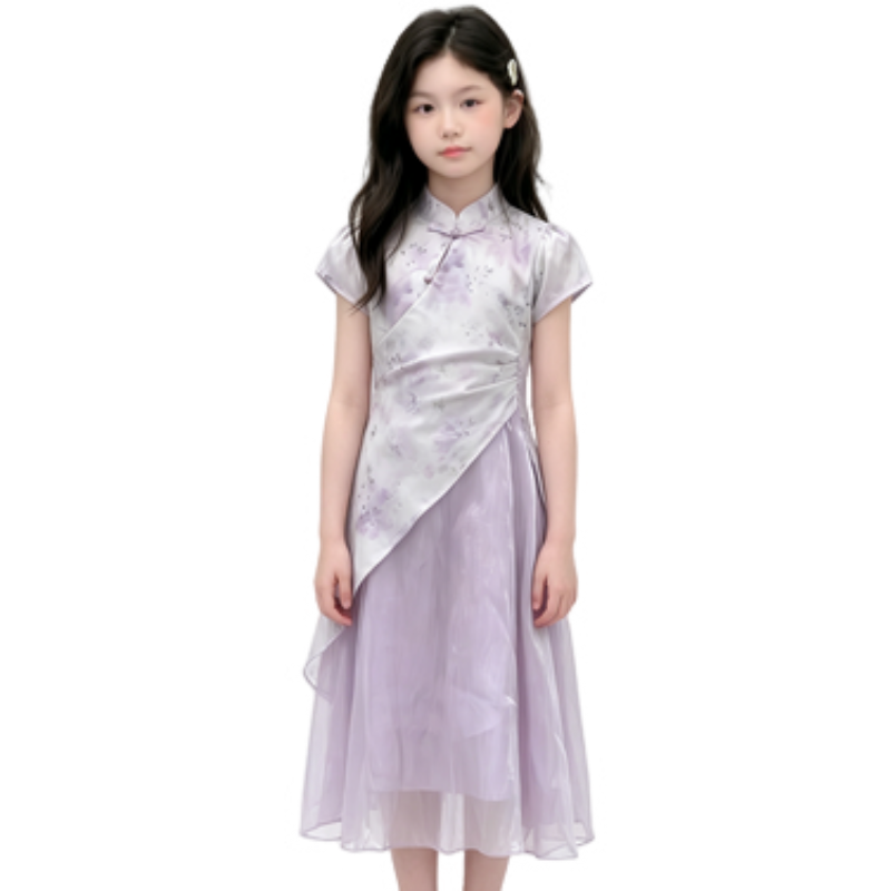 YALU Grade School Dresses Camisole Moderate Midi Skirt