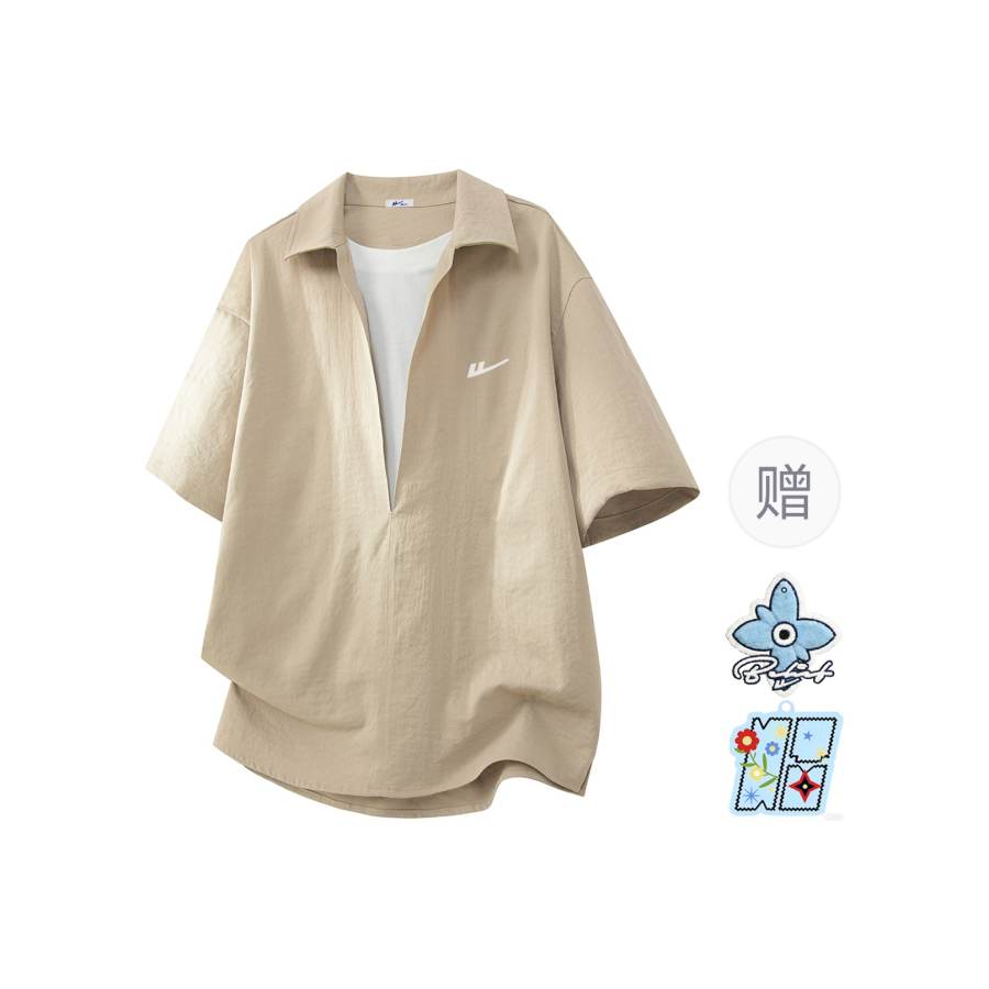 WARRIOR WARRIOR Polo Shirts Women's Lapel Moderate