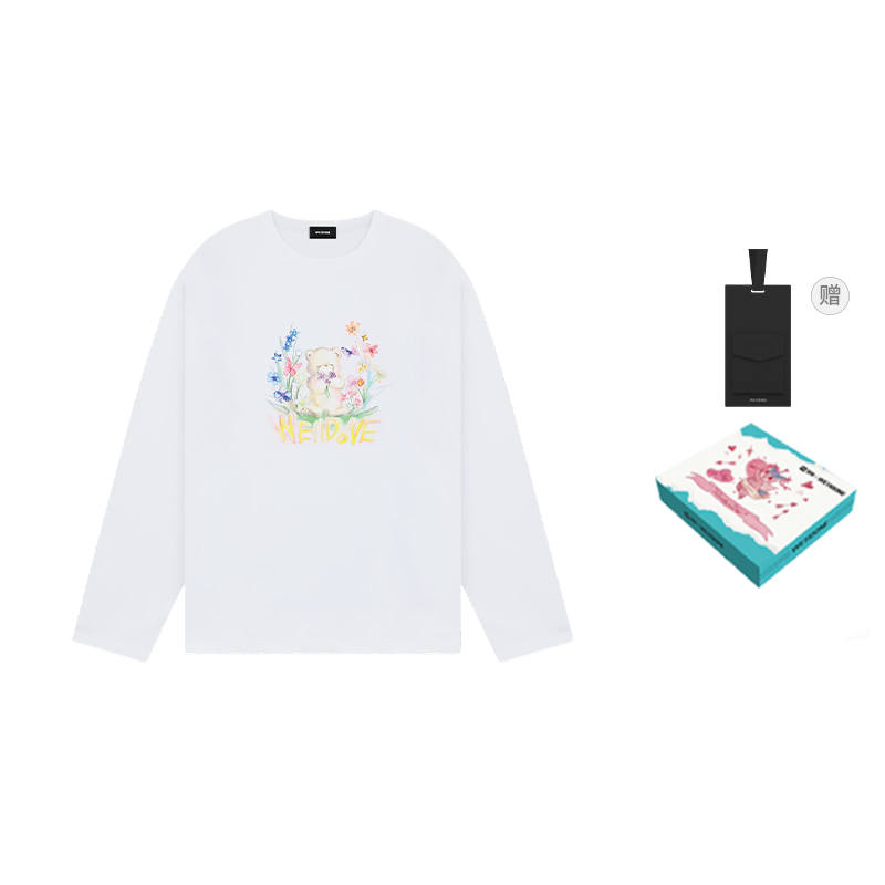 WE11DONE WE11DONE Long Sleeved T Shirt Unisex White