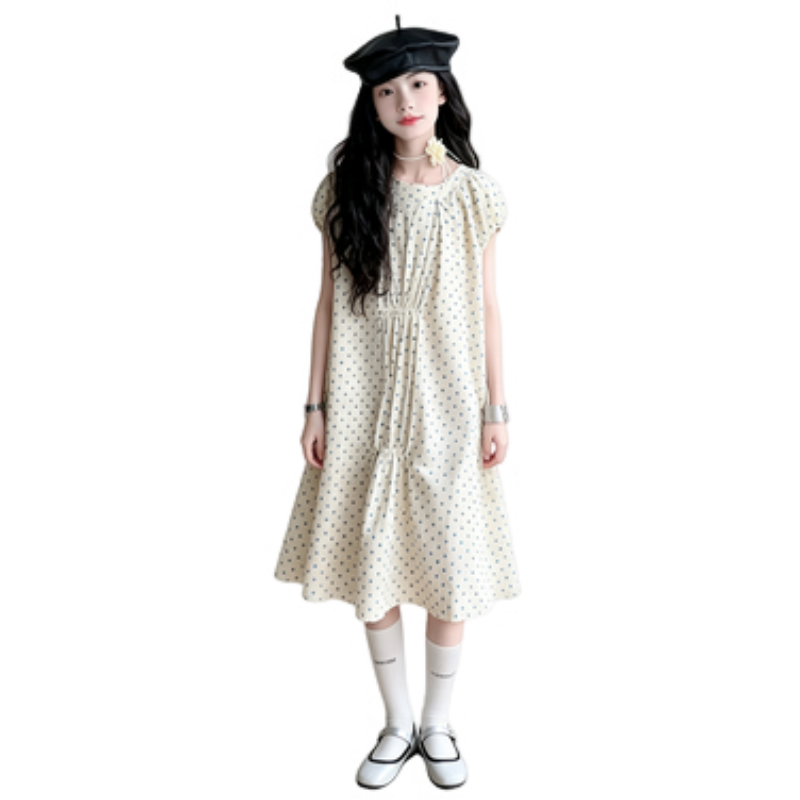 YALU Grade School Dresses Camisole Moderate Midi Skirt