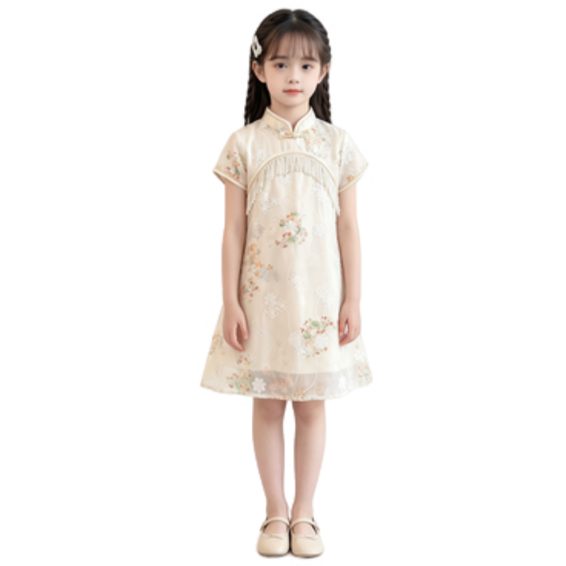 YALU Grade School Dresses Camisole Moderate Midi Skirt