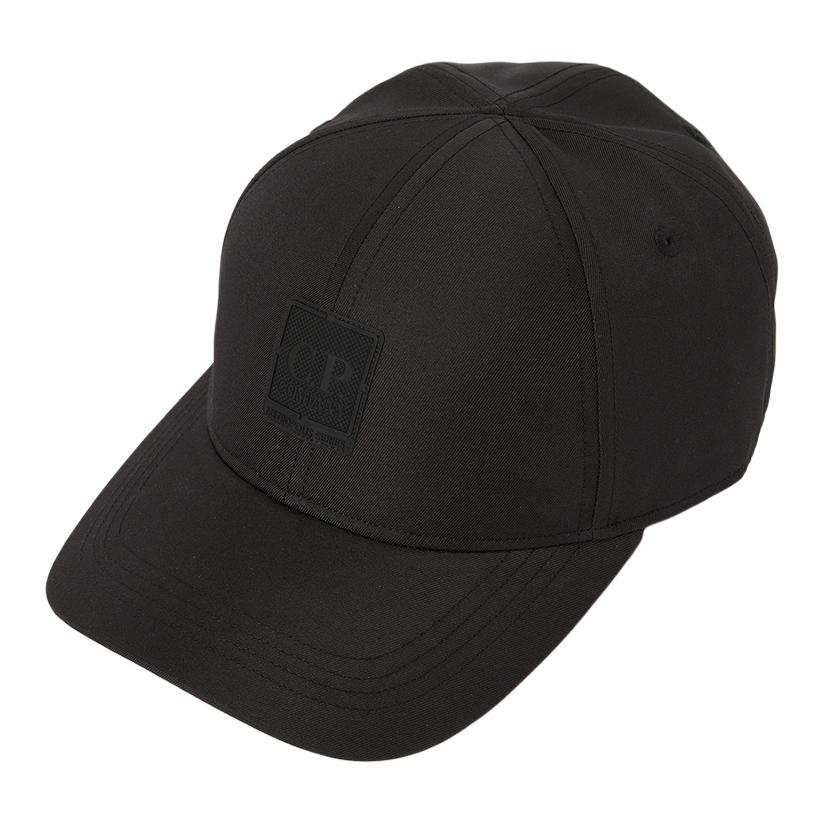 C.P.Company Polyester Baseball Caps Men's Black