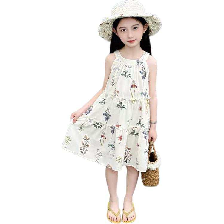 YALU Grade School Dresses Camisole Moderate Midi Skirt
