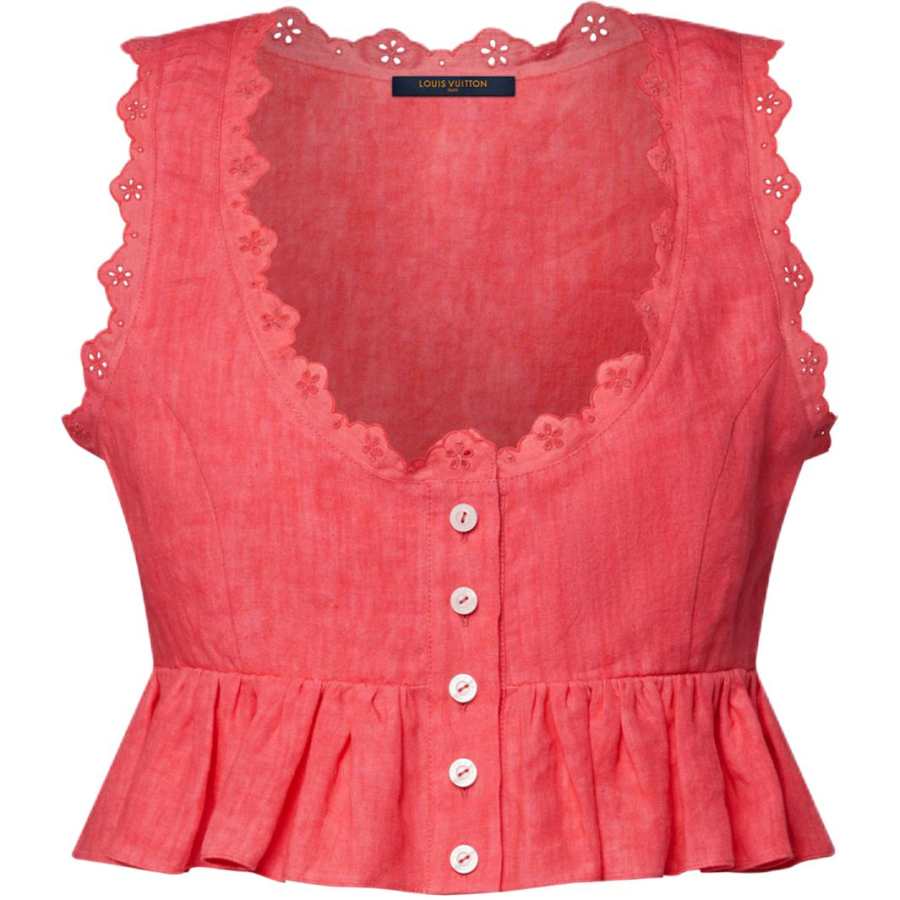 LOUIS VUITTON Resort SS26 Crop Top Women's
