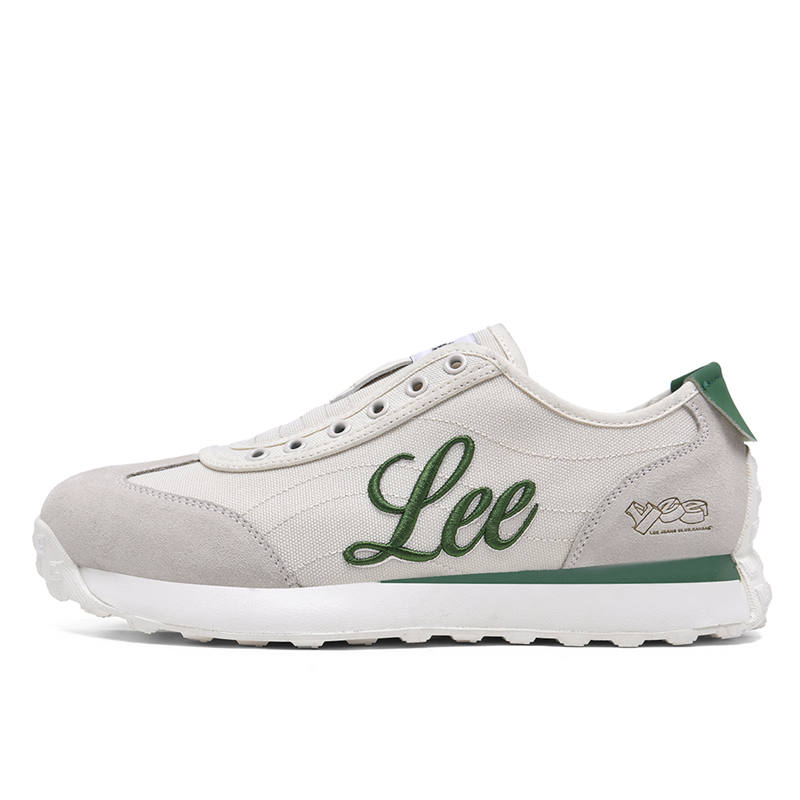 Lee Textile, Synthetic Leather, Split Cow Leather Low top Casual Shoes Men's